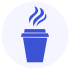 icono vaso cafe